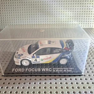 IXO Deagostini 1/43 Scale Ford Focus WRC Acropolis Rally 2003 Markko Martin - Picture 1 of 4