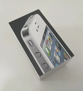 New Sealed Old Stock Apple iPhone 4 8gb 4th Generation White UK Model Rare iOS 6 - Afbeelding 1 van 3