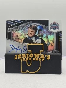 2024 Panini Spectra Champion Signatures Prizm Dallas Cowboys Jimmy Johnson /75 - Picture 1 of 3