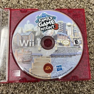Hasbro Family Game Night 3 (Nintendo Wii, 2010) Disc Only - Picture 1 of 2