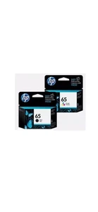 HP 65 Black/Tri-Color Ink Cartridge Pack (3YP10AA) - Bild 1 von 1