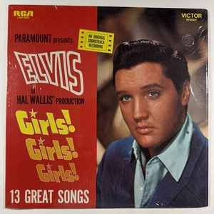 Elvis Presley: Mädchen! Mädchen! Mädchen! LP M- SHRINK Soundtrack OST RCA VICTOR - Bild 1 von 5