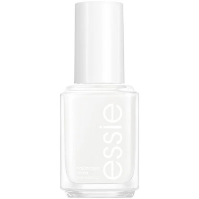 essie Salon-Quality Nail Polish, 8-Free Vegan, Snowy White, Blanc 008 0.46 fl oz - Image 1 of 4
