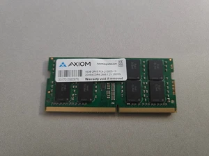 AXIOM 16GB 2RX8 PC4-21300S-19 2GX64 DDR4-2666 1.2V 260 PIN-LAPTOP RAMs - Picture 1 of 4