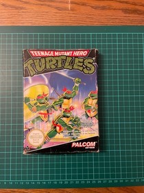 Teenage Mutant Hero Turtles Ninja NES Nintendo PAL Boxed Set with Manual