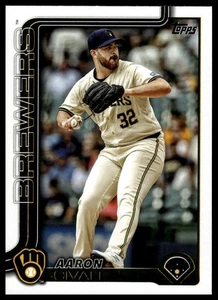 2025 Topps #648 Aaron Civale Brewers - Picture 1 of 2