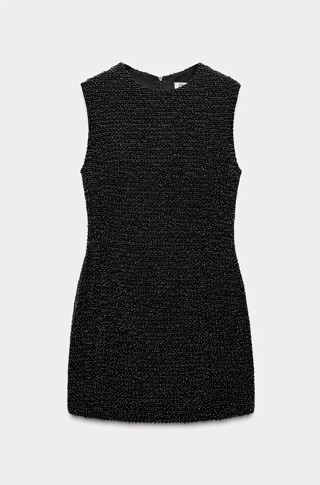 ZARA midi black skirt 2731 size M-L