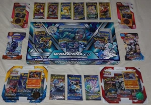 🔥Pokémon Primarina GX Premium Collection Box mit Sonne & Mond + XY Packs & mehr🔥 - Bild 1 von 6