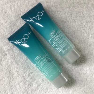 2 hidratadores H2O+ Oasis Body 24 1 fl oz cada uno, tamaño de viaje Foto 1 de 4