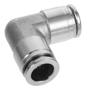 Stainless Steel Pneumatic Connector Air Compressor Quick Elbow Fittings - Picture 1 of 12
