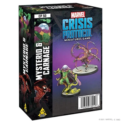 Marvel Crisis Protocol Mysterio & Carnage Character Pack Miniatures Game New - Image 1 of 2