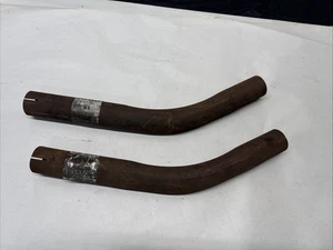 1956 1957 1958 Corvette NOS 1st Design Exhaust Extension Pipes 3740295 - Bild 1 von 7