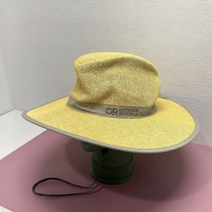 Cappello da sole tesa papiro ricerca outdoor X-Large XL altitudine o escursione con coulisse - Foto 1 di 10