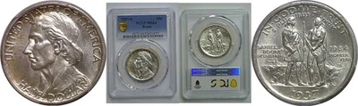 1937-S Boone Commemorative Half Dollar   PCGS MS-64 - Image 1 of 3