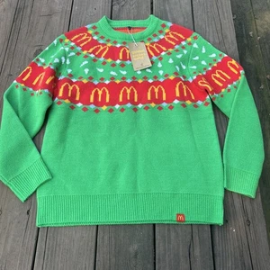 Maglione McDonalds Edizione Limitata Holiday Ugly Christmas Taglia M Medium 2019 - Foto 1 di 11