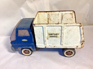 Vintage Tonka gas turbine  sanitary service garbage truck pressed steel - Picture 1 of 8