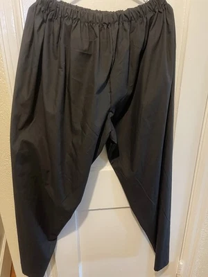 Pirate Renaissance SCA Cosplay Black Long Pants White Long Sleeve Shirt SET - L - Image 1 of 4