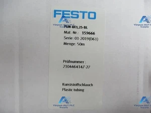 1PZ Nuovo Festo PUN-8X1,25-BL 159666 Tubo Pneumatico Spedizione Rapida - Foto 1 di 2