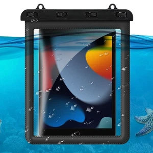 Universal iPad Waterproof Case, Dry Pouch for iPad 8/7th, iPad 6/5/4/3/2, Air1/2 - Picture 1 of 11