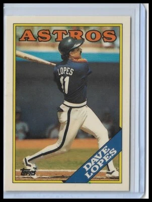 1988 Topps Tiffany - Davey Lopes #226 - Image 1 of 2