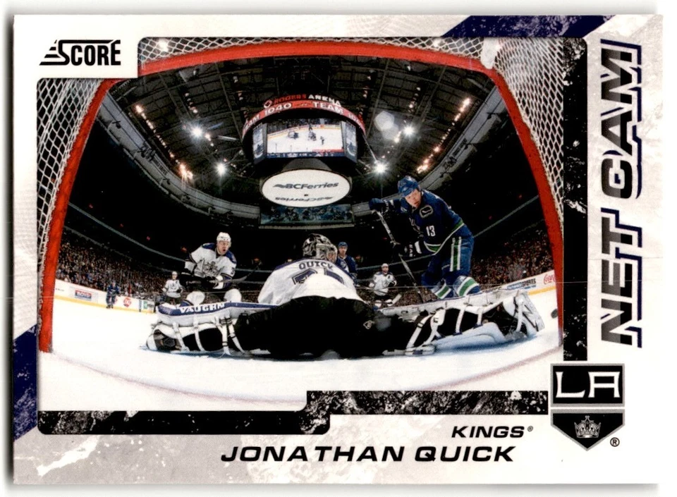 Jonathan Quick 2011-12 Score Net Cam #15 Los Angeles Kings - Image 1 of 2