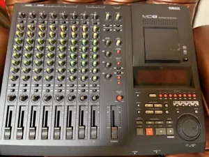 Yamaha MD8 8-track Multitrack Mini Disc MD Recorder Black Very Good Working JP - Picture 1 of 6