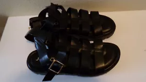 Jomo by Cape Robbin Black Womens Sandals New Size 10M Gladiator - Picture 1 of 5
