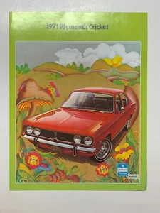 Vintage 1971 Plymouth Cricket Sales Brochure - Picture 1 of 3