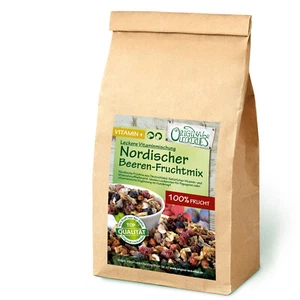 *400g* Nordischer Beeren-Fruchtmix, Papageienfutter, Leckerlies, Snack, Vitamine - Bild 1 von 3
