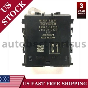 2020-2021 TOYOTA COROLLA WINDSHIELD WIPER RELAY CONTROL MODULE 85940-12230 OEM - Picture 1 of 5