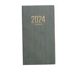 2024-Planer-Agenda-Notizbuch, Tagebuch zum Verfolgen von Zielen, Terminbuch fr