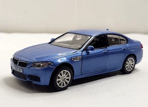 UNI Fortune Blue BMW M5 Sedan Diecast 1:32 Scale Model Car Pullback - Picture 1 of 21
