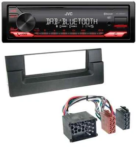 JVC Bluetooth USB DAB MP3 Autoradio für BMW 5er (E39) X5 (E53) Rundpin - Bild 1 von 7