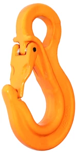 Lifting Hook with Latch 5/8" Grade 100 Eye Sling Forged Alloy 22,600 lbs - Picture 1 of 2