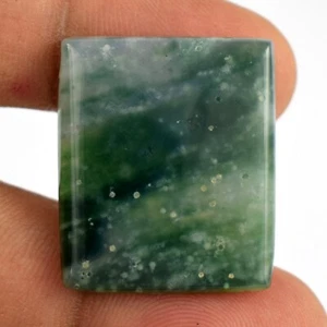 28.45 Cts Natural Ocean Jasper Free-Form Cabochon Gemstone Pendant Ring VG167 - Picture 1 of 4