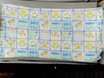 ENGLAND MADE FABRIC COTTON 77INCHES WIDE 4 1/2 YARDS OR 4 METERS DECADES OLD NEW - Image 1 of 4