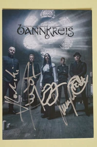 Bannkreis - original signierte Autogrammkarte - Bild 1 von 1
