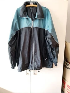Herren Sportjacke Gr.56 beschichtet schwarz/graublau crane - Bild 1 von 5