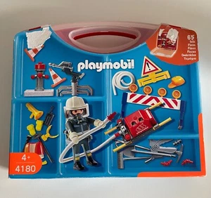 Playmobil 4180 Koffer Feuerwehr Feuerwehrmann Neu OVP - Bild 1 von 3