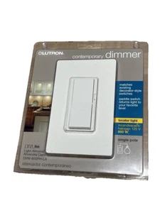 Interruptor atenuador deslizante Lutron Diva Light Almond 600 vatios - Imagen 1 de 2