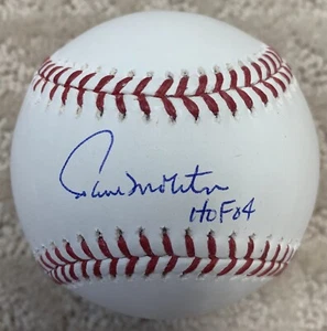 Paul Molitor "HOF 04” Brewers/Twins/Jays Autographed MLB Baseball JSA Witnessed - Picture 1 of 1