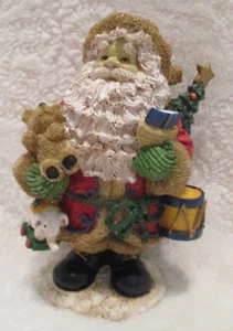 Kurt S. Adler Inc.~Santa Claus Figurine~Carrying Toys~Tree~6.0" Tall - Picture 1 of 9