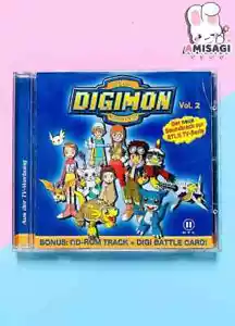 Digimon Adventure Vol. 2 Offizielle TV Soundrack CD Anime Manga | Zustand Gut - Bild 1 von 2