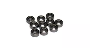 RCS RC Model Chrome Steel R155ZZ Bearing (3.967x7.938x3.175mm, 10pcs) CS496 - Picture 1 of 1