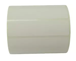 3.5 X 1.25 Blank Direct Thermal Printer Zebra Rollo Labels 1000/ Roll (4 Rolls) - Picture 1 of 4