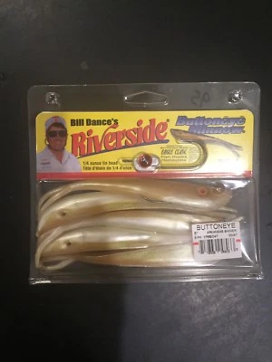 Riverside Bill Dance’s Discontinued Buttoneye Minnow  6” 1/4 Oz Arkansas Shiner - Image 1 of 2