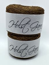 Lot of 2 Holst Garn Coast - Tobacco - 2 Rolls 50g/314 Yards Each Roll 100% Wool