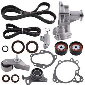 Timing Belt Kit & HAT & WP For Mitsubishi Challenger PB PC 4D56T 2.5L 2009-2015 - Picture 1 of 12