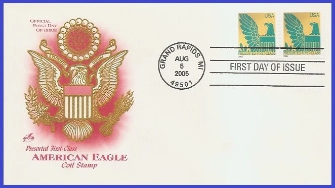 USA4 #3795a U/A ARTCRAFT FDC STR2  Eagle - Image 1 of 1