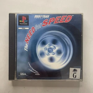 The Need For Speed Sony Playstation 1 PS1 PSX PAL Game Complete w Manual Tested - Bild 1 von 3